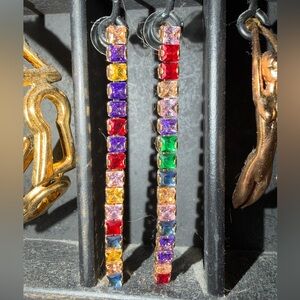Feed Me Gems Rainbow Drop Earrings